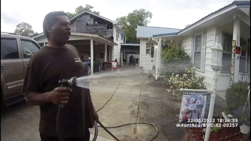 , Black pastor handcuffed while water plants sues police officers