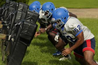 Low on water, prep football adapts in Jackson, Mississippi
