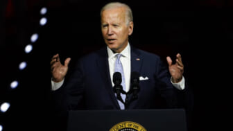 Biden at Independence Hall: Trump, allies threaten democracy