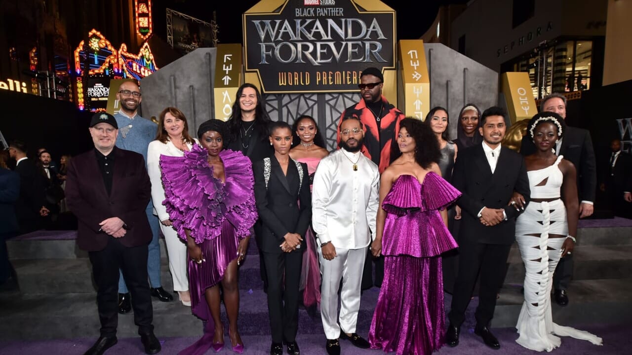 ‘Black Panther’ chic made its comeback at the ‘Wakanda Forever’ world premiere