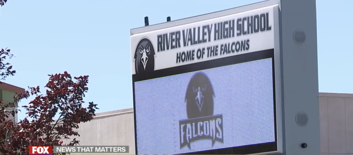 River Valley High School slave auction