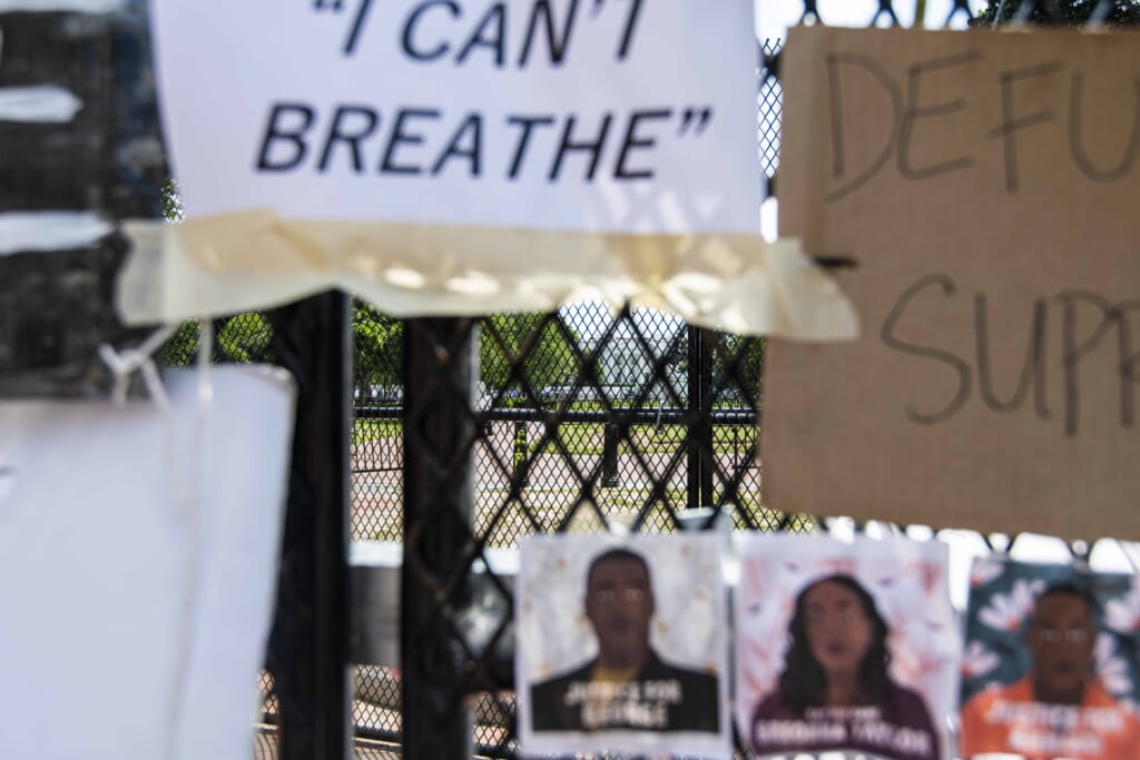 Black Lives Matter Fence
