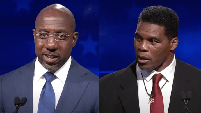 Raphael Warnock Herschel Walker