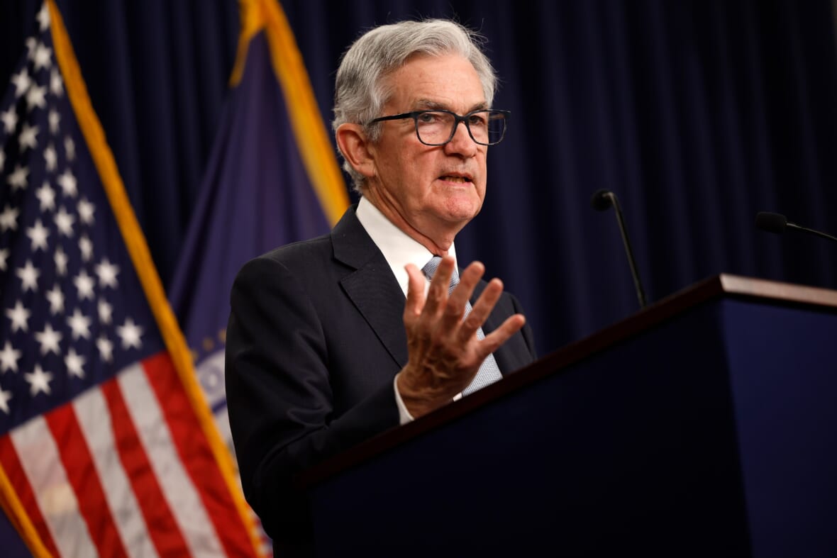 Fed Chair Jerome Powell Holds News Conference Following Federal Open Market Committee Meeting