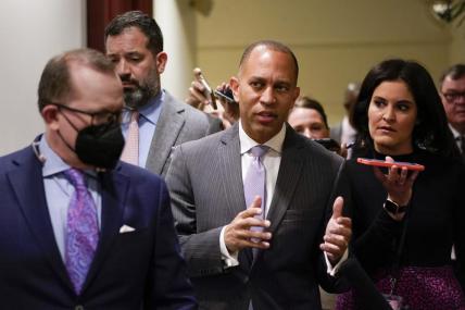 Jeffries makes historic bid to lead House Dems after Pelosi
