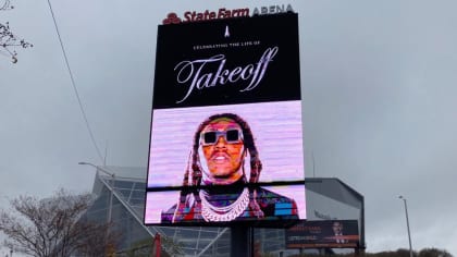 Fans praise slain rapper Takeoff at Atlanta memorial