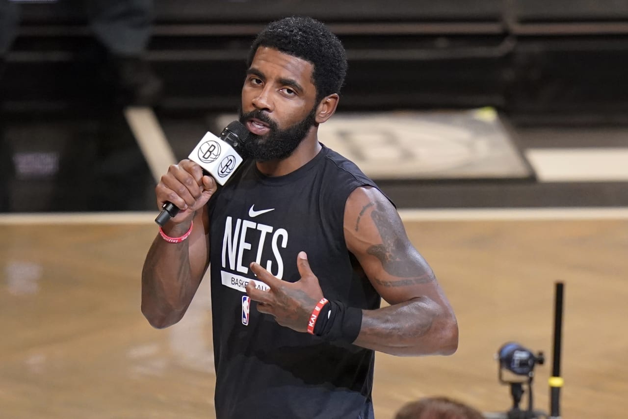 Nets coach Vaughn has no update on when Irving might return