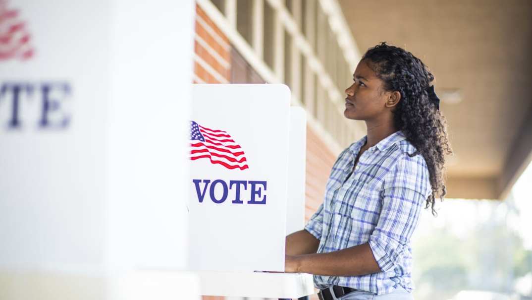 voting booth, theGrio.com