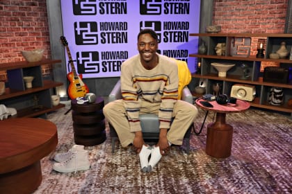 Jerrod Carmichael Visits SiriusXM's "The Howard Stern Show"