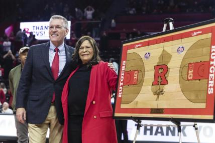 Rutgers names court after former coach C. Vivian Stringer