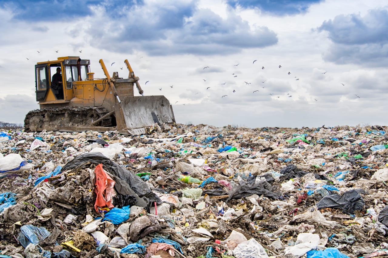 Landfill fire near Birmingham burning for almost a month