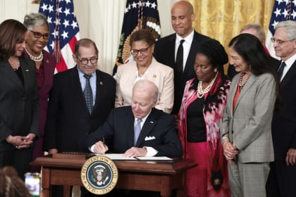 The White House updates on Biden policing executive order and George Floyd bill