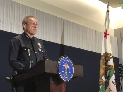 Los Angeles chief ‘deeply concerned’ by 2 police shootings