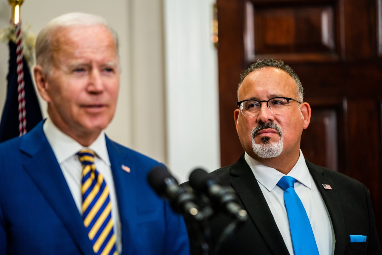 Education Secretary Cardona says Biden administration won’t stop ‘fighting’ for student debt relief