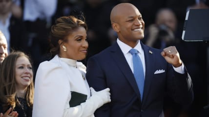 Governor Wes Moore and Maryland’s first lady talk historic rise