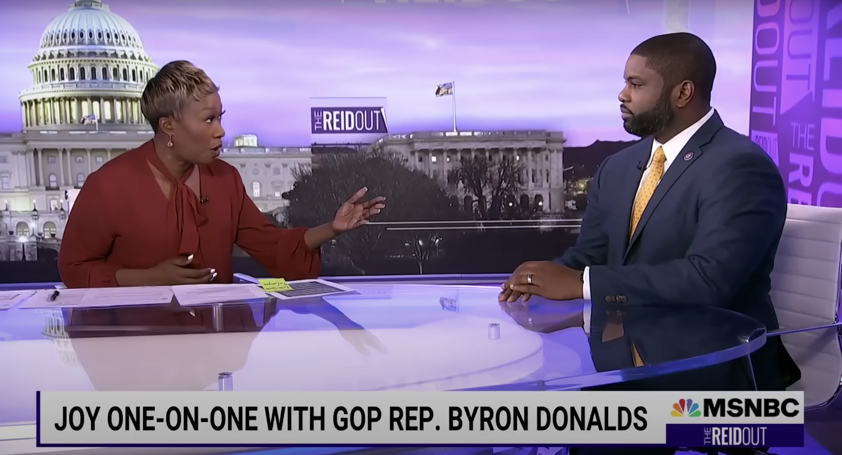 Byron Donalds Taught Joy Reid A Thing Or Two About Politics And Hard ...