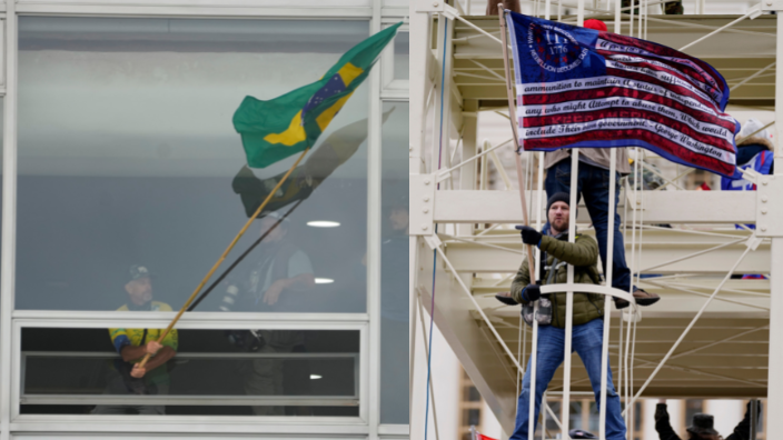 Brazil insurrection seen as eerily similar to Jan. 6 attack on US Capitol