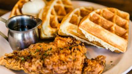chicken and waffles, Wells restaurant, Black History Month, food history, theGrio.com