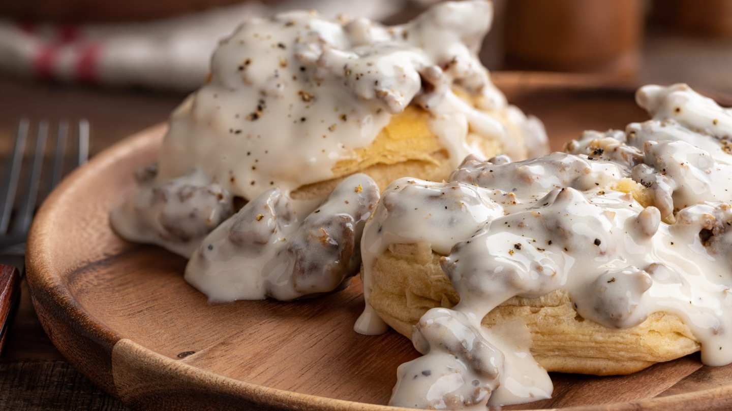 Black History, biscuits and gravy, gravy, food history, sausage gravy, soul food, theGrio.com