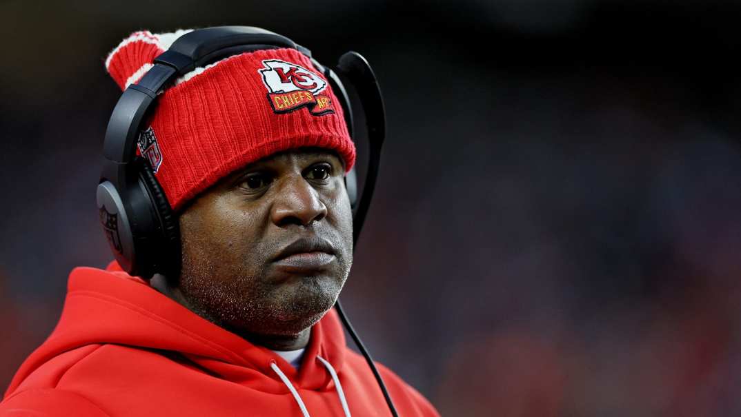 Offensive coordinator Eric Bieniemy