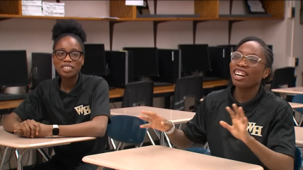 Black twin sisters honored as valedictorian and salutatorian of their high school