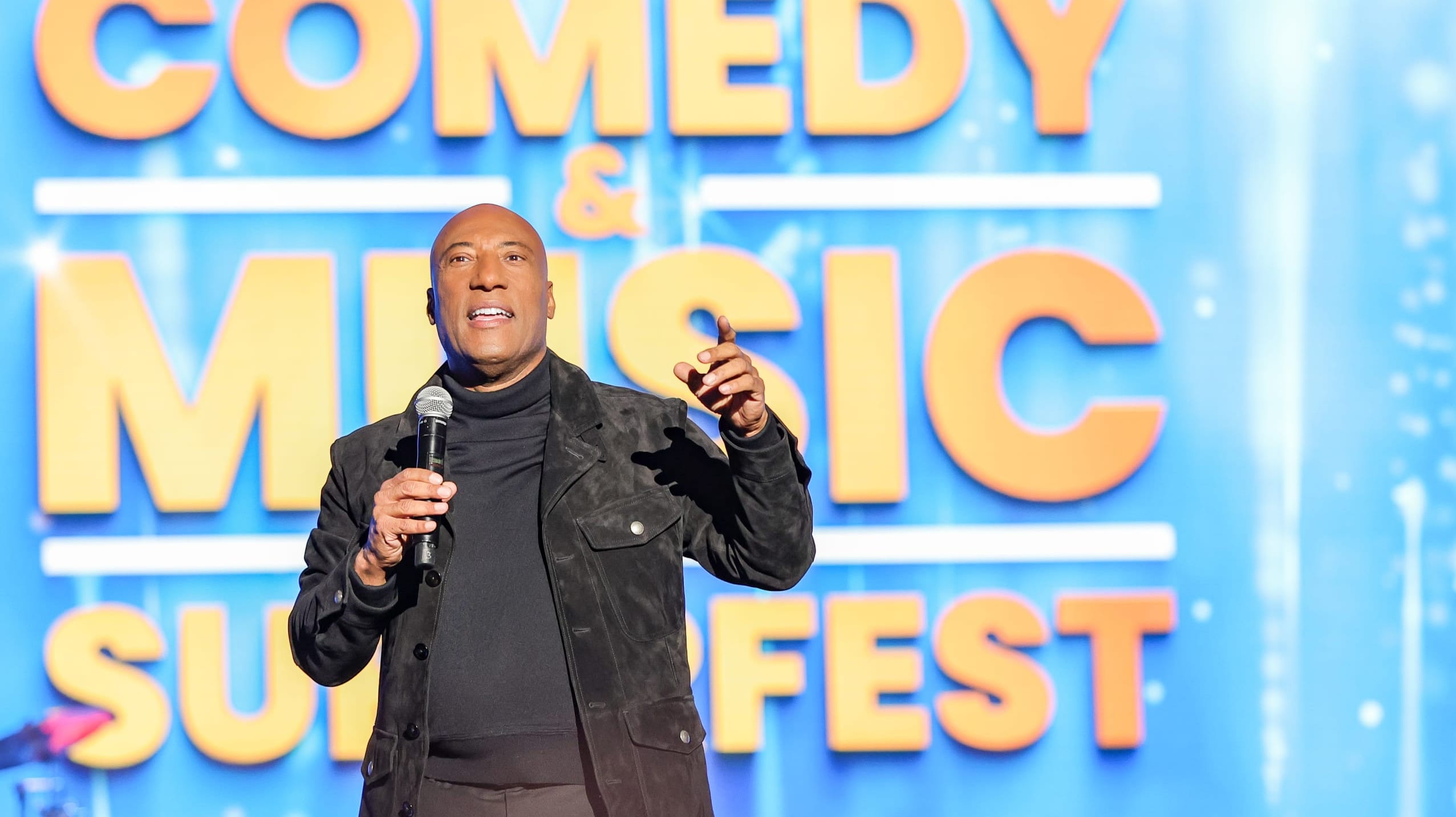 Byron Allen presents the ‘Comedy and Music SuperFest’; says, ‘We just want to make you laugh’