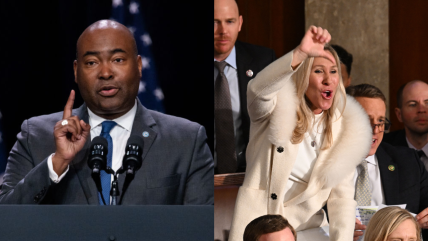DNC chair Jaime Harrison blasts Republicans for heckling Biden during State of the Union