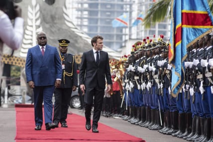 Congo leader urges Macron to back sanctions against Rwanda