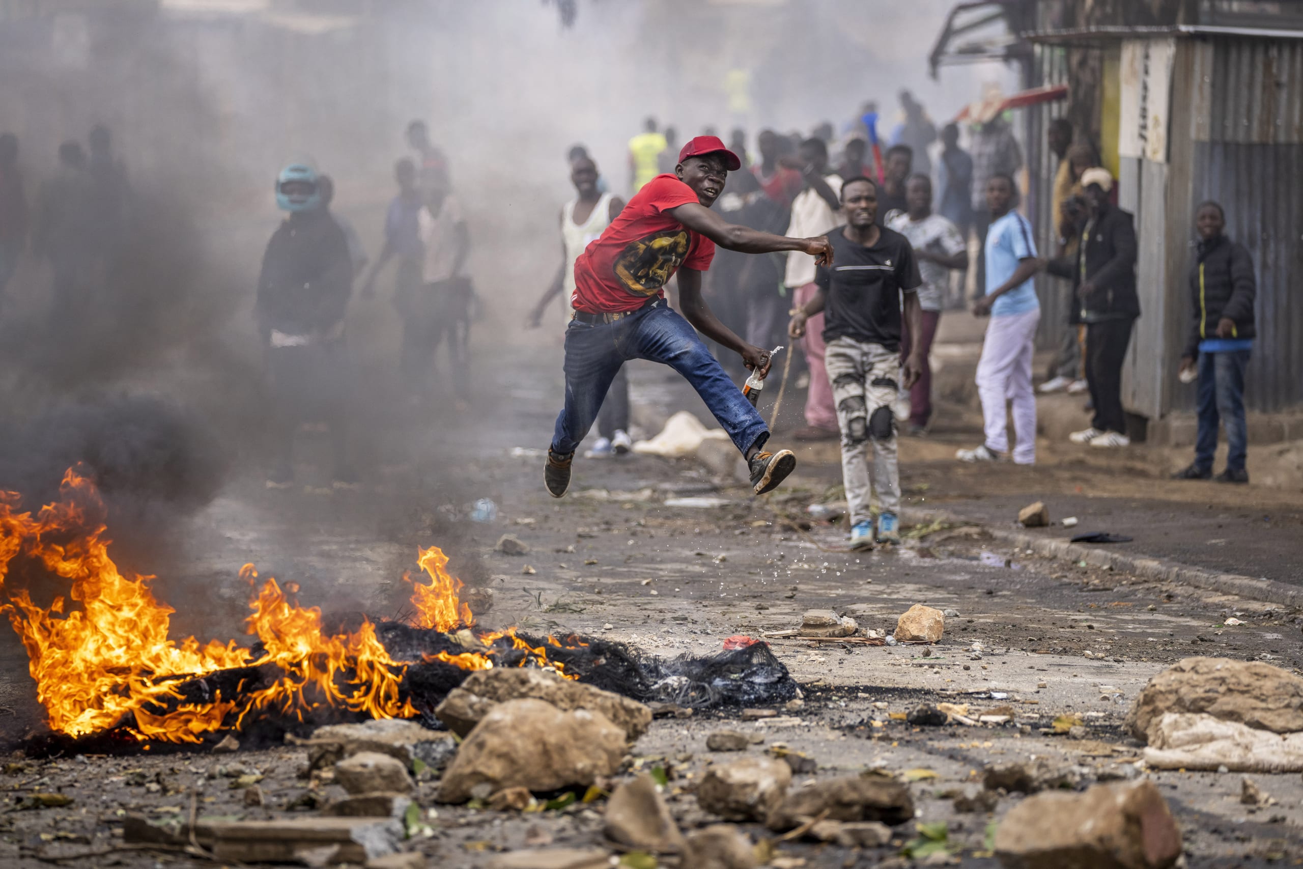 Anti-government protests in Kenya lead to opposition arrests