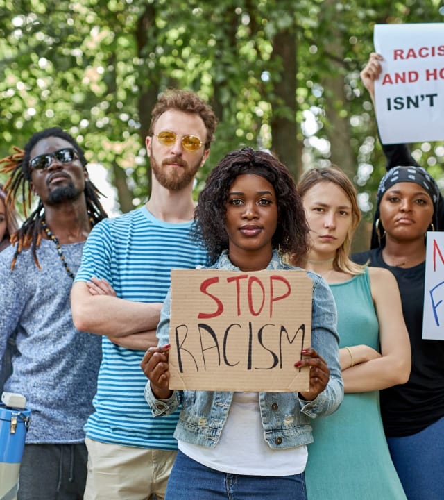 Report: Hate crimes soar, Black people targeted most but experienced ...