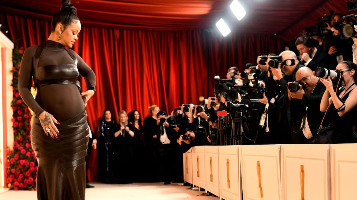 Rihanna, 95th Annual Academy Awards red carpet, Black Hollywood, celebrity style, Angela Bassett, theGrio.com