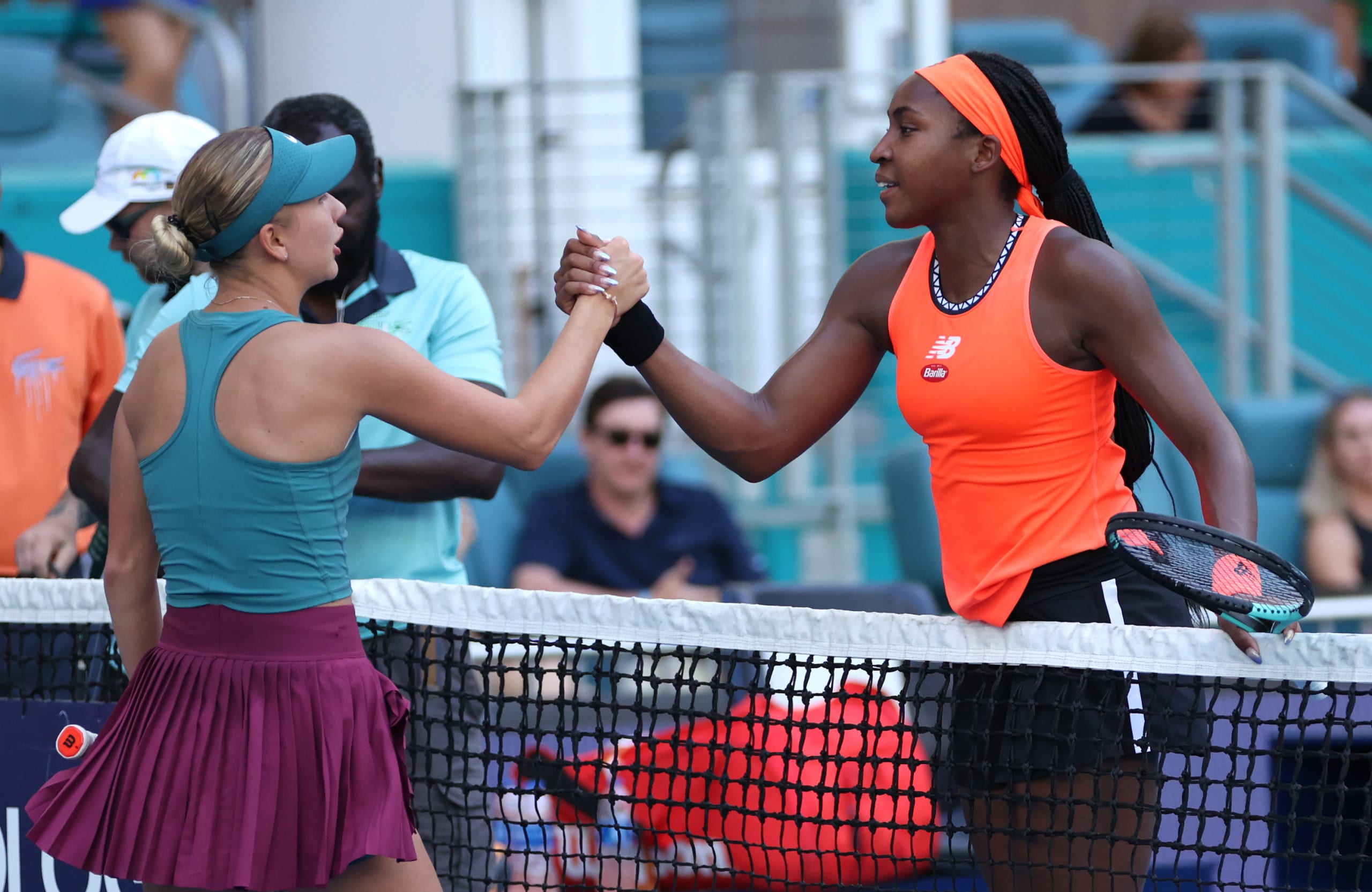 Coco Gauff loses lead, match against Potapova at Miami Open