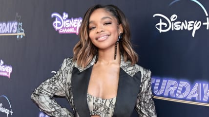 Marsai Martin, H.E.R. on Disney Dreamers Academy, inspiring young students