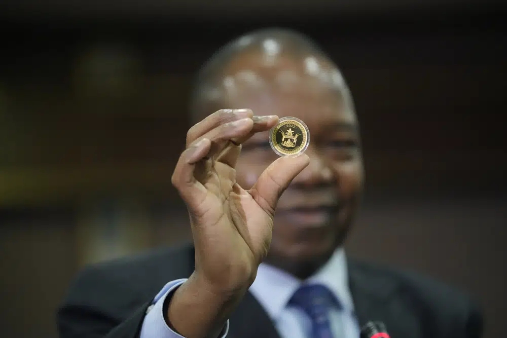 Zimbabwe plans to launch digital currency backed by gold