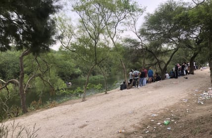 Mexico migrant camp tents torched across border from Texas