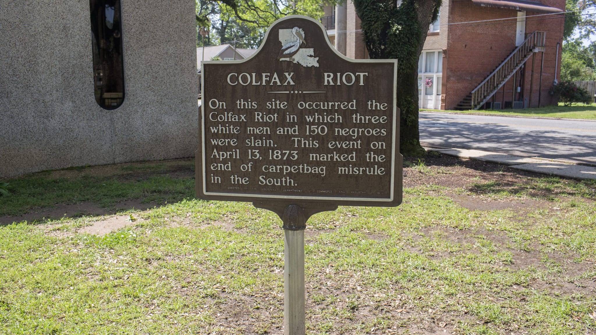 Louisiana town erects monument to pay homage to victims of bloody Colfax Massacre Unmuted News