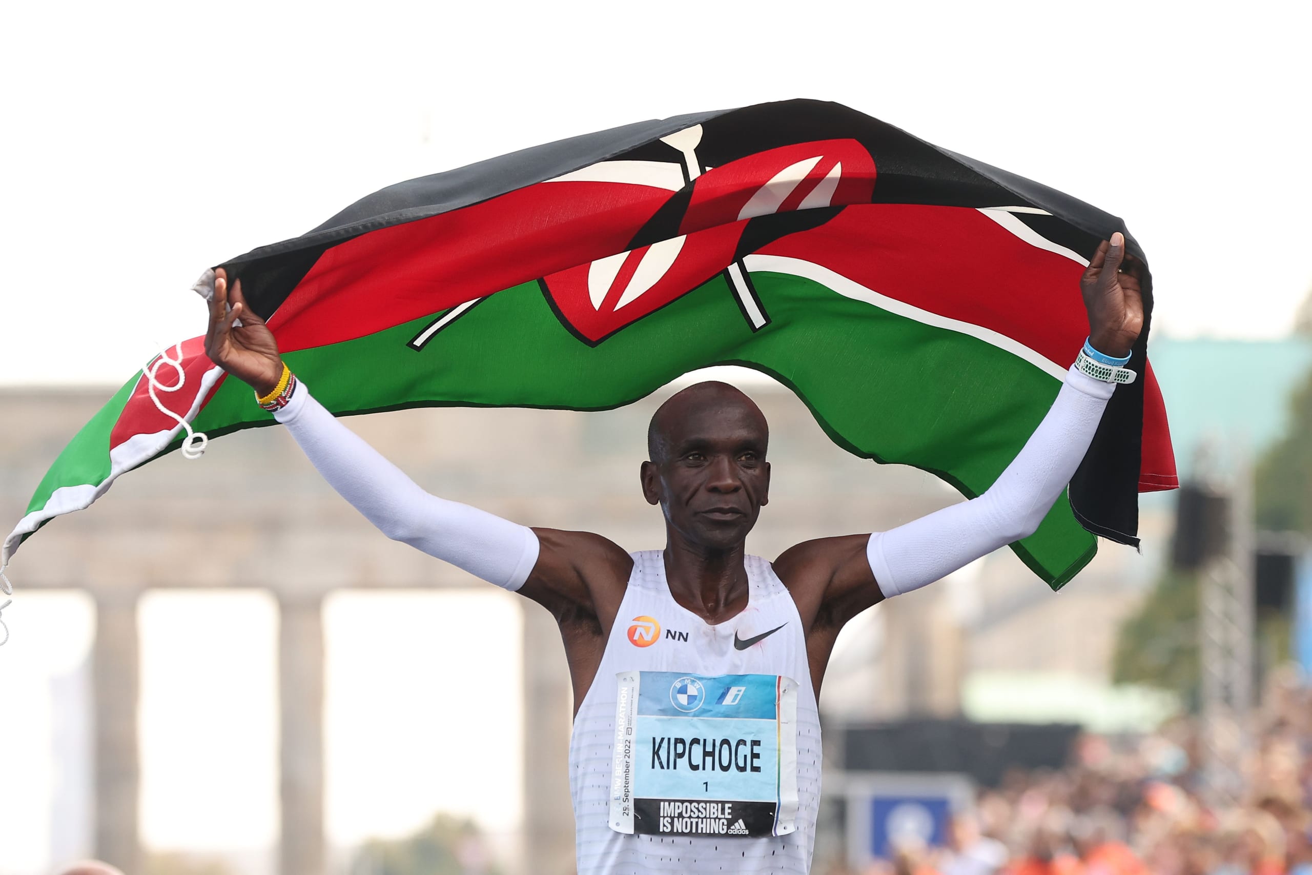 Eliud Kipchoge Becomes The First Man In History To Win The BMW