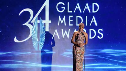  Celebrating fashion journalist Michael Roberts and the GLAAD Awards