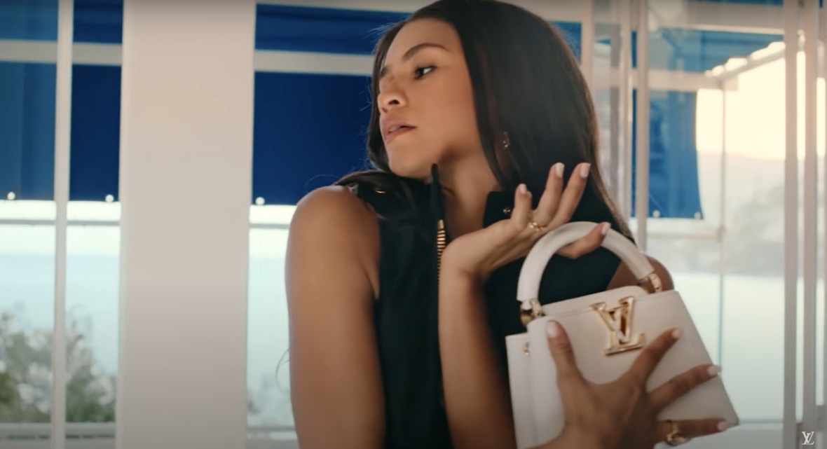 Zendaya becomes the new house ambassador for Louis Vuitton's Capucines  campaign