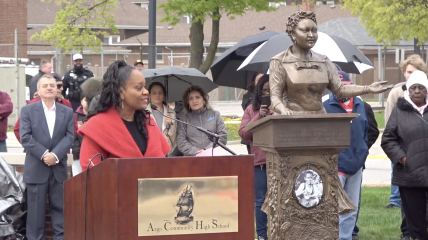 Statue honoring Mamie Till-Mobley unveiled in Illinois