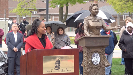 Statue honoring Mamie Till-Mobley unveiled in Illinois