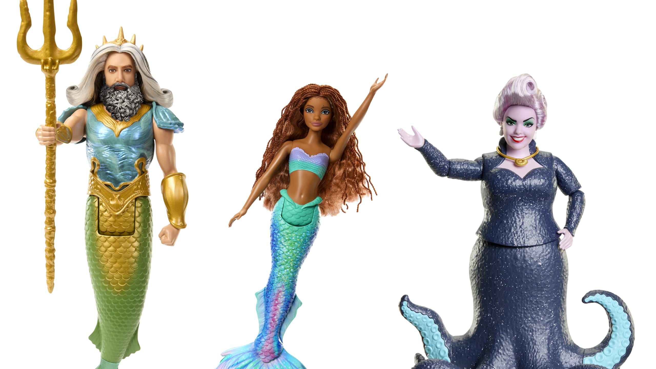 Mattel unveils Disney's complete 'The Little Mermaid' doll collection ...