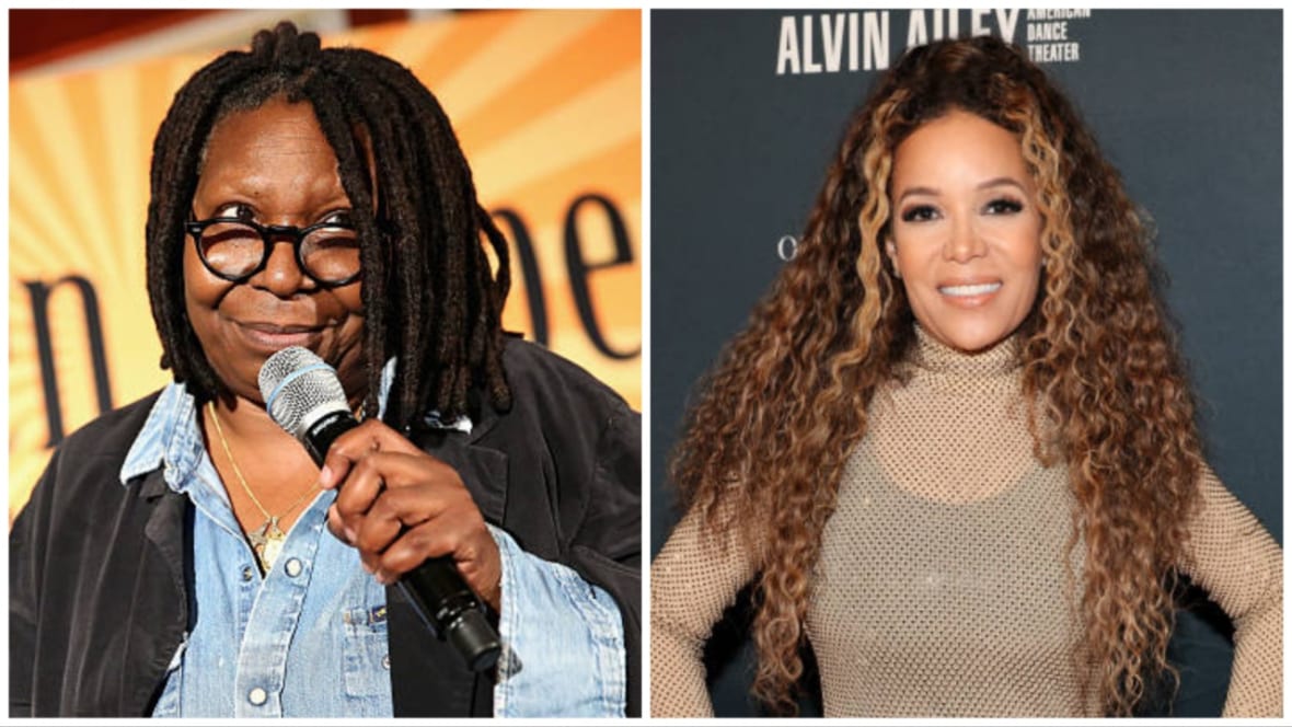 Whoopi did what? Yup, she gave Sunny Hostin a lap dance on 'The View'
