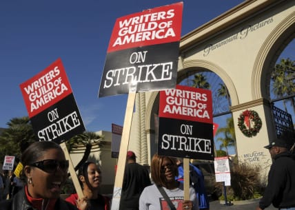 Writers Guild of America goes on strike, celebs react