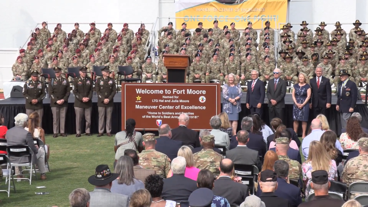 Fort Benning renaming ceremony scheduled for May