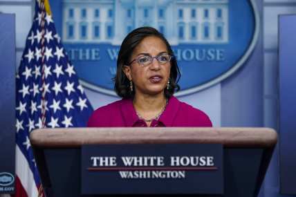 Susan Rice officially says goodbye to Biden-Harris White House