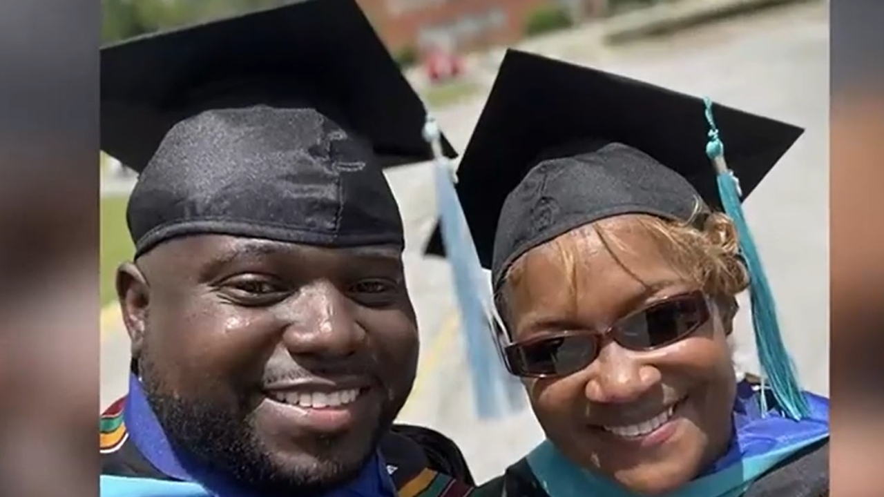 Mother, son graduate together from Georgia college - Unmuted News