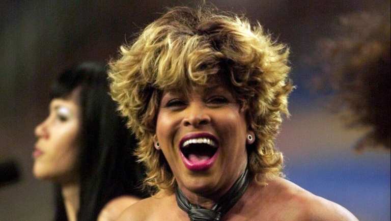 Tina Turner at Super Bowl XXXIV