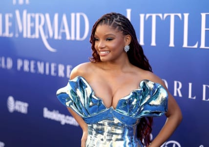 Halle Bailey cried while filming ‘Little Mermaid’