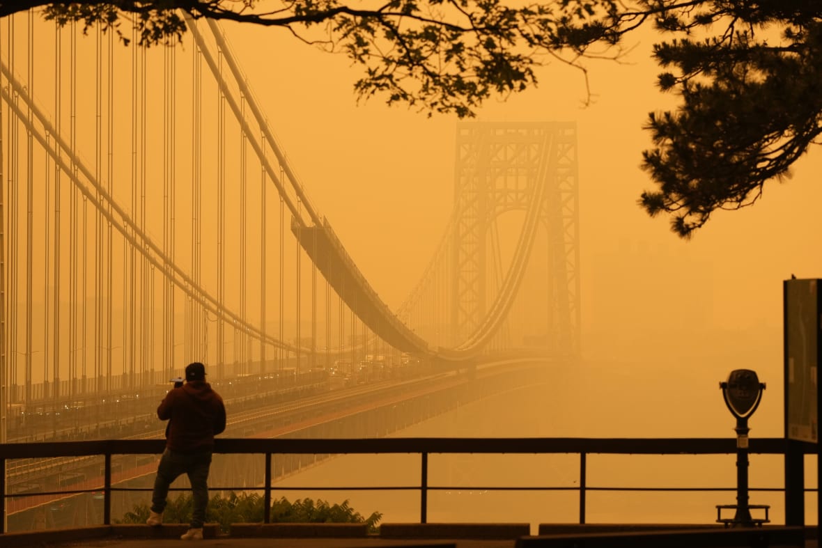 Air quality alerts, Canadian wildfires, New York haze, theGrio.com, smoke